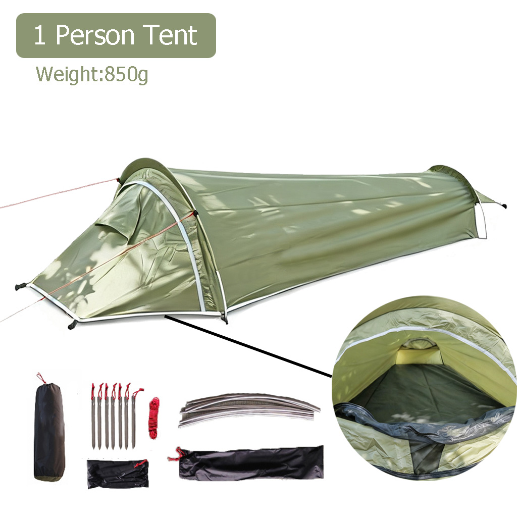 Ultralight Bivy Tent 1 Person Waterproof - Envío Gratis - Tienda de Campaña