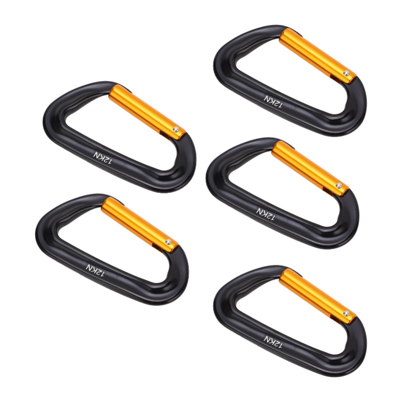 Carabiners Aluminum 12Kn Heavy Duty - Mosquetones de escalada de aleación de
