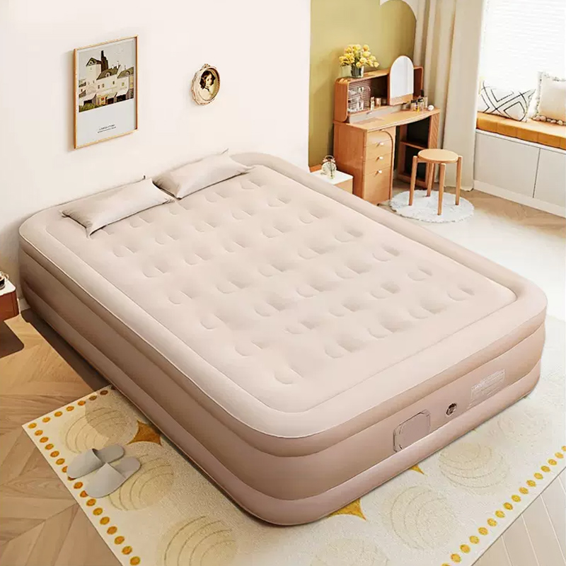 Camping Air Mattress Built In Pump - Colchón de aire Queen con bomba