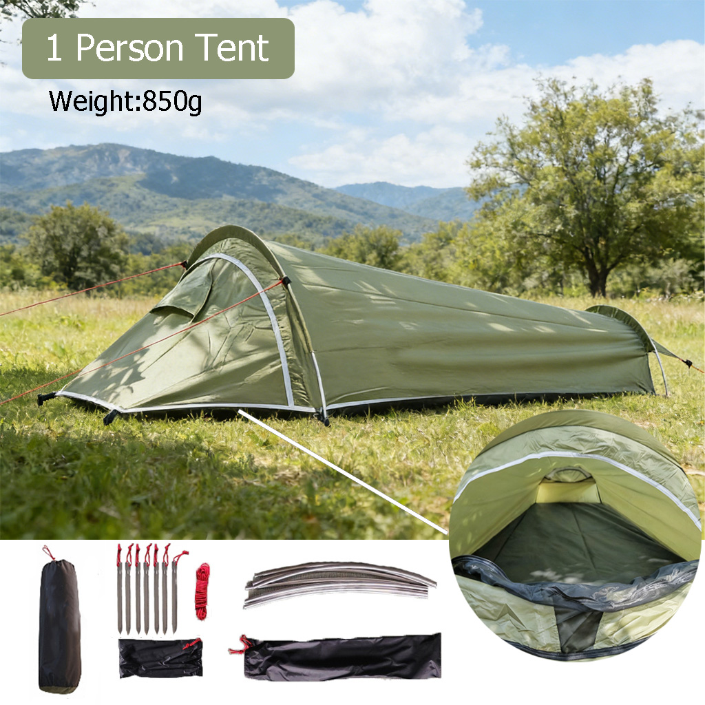 Ultralight Bivy Tent 1 Person Waterproof - Tienda de campaña para una persona,