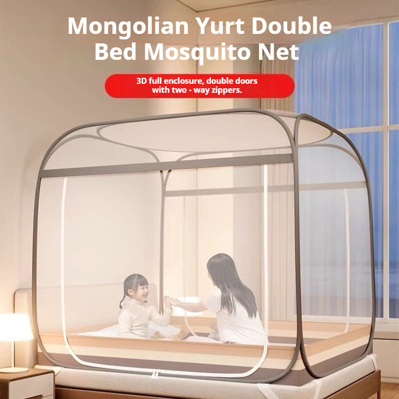 Camping Hammock With Mosquito Net Rainfly - Cama doble de yurta mongol, mosquitera,