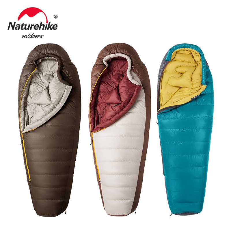 Sleeping Bag 4 Season Down Winter - Naturehike Snowbird pato abajo momia saco