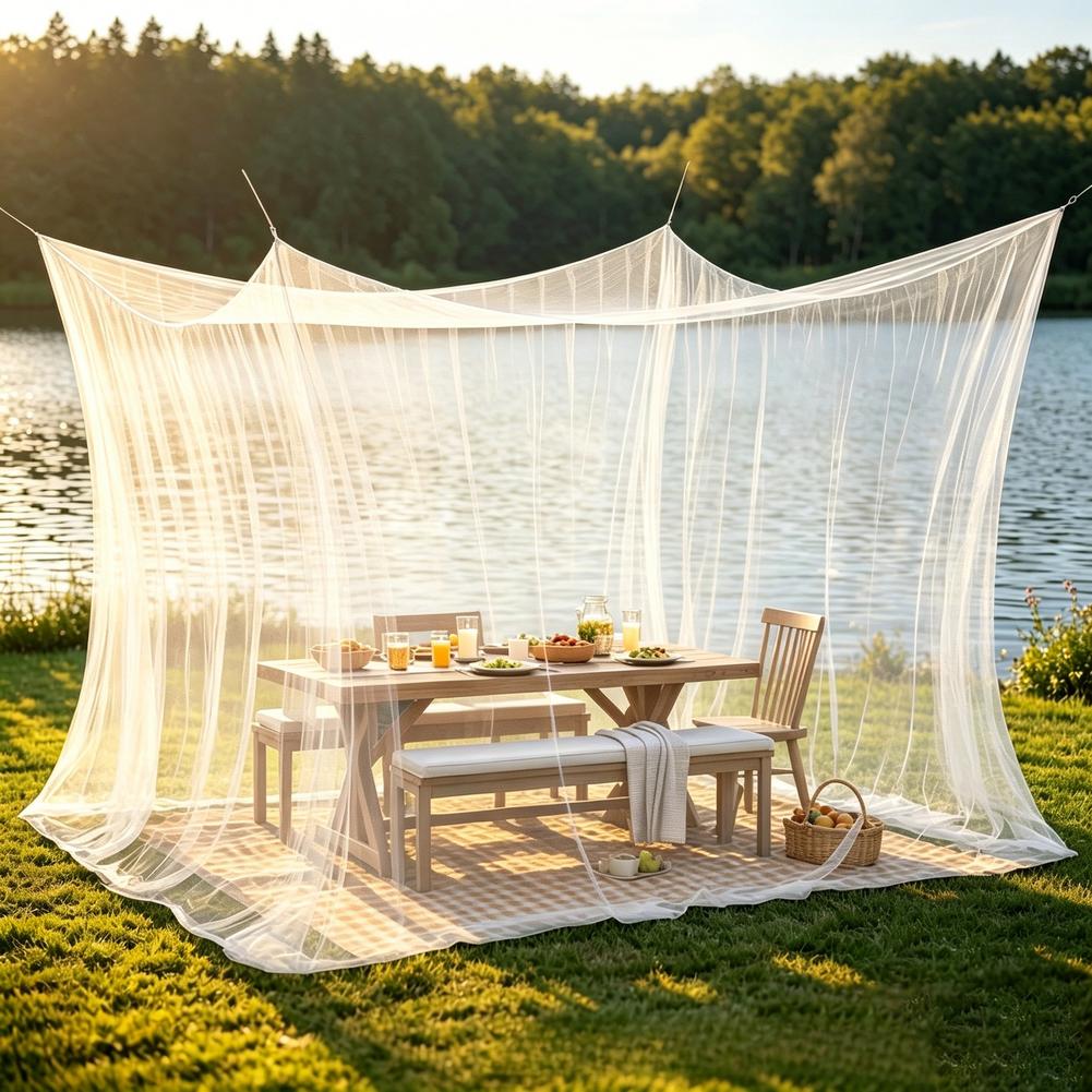 Mosquitera Grande para Exterio - Camping Hammock With Mosquito Net Rainfly reseña y precio