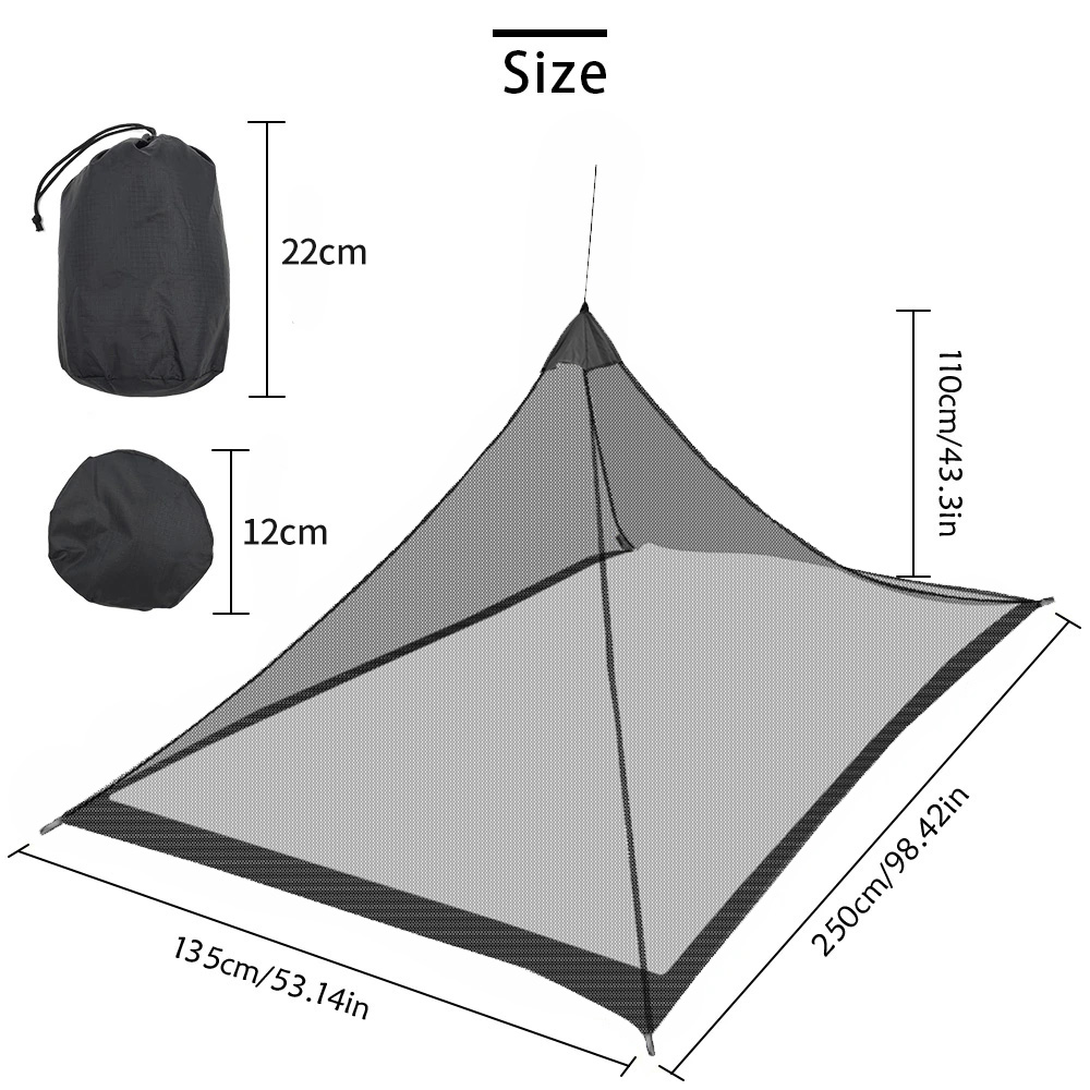 Mosquitera para acampar, tiend - Camping Hammock With Mosquito Net Rainfly reseña y precio