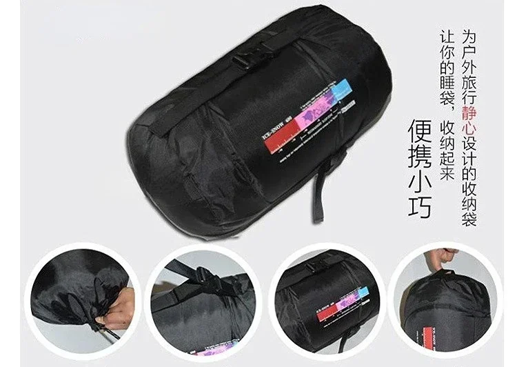Saco de Dormir Tipo Momia para - Sleeping Bag 4 Season Down Winter reseña y precio