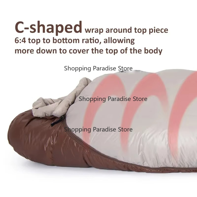 Saco de Dormir Tipo Momia de P - Sleeping Bag 4 Season Down Winter reseña y precio