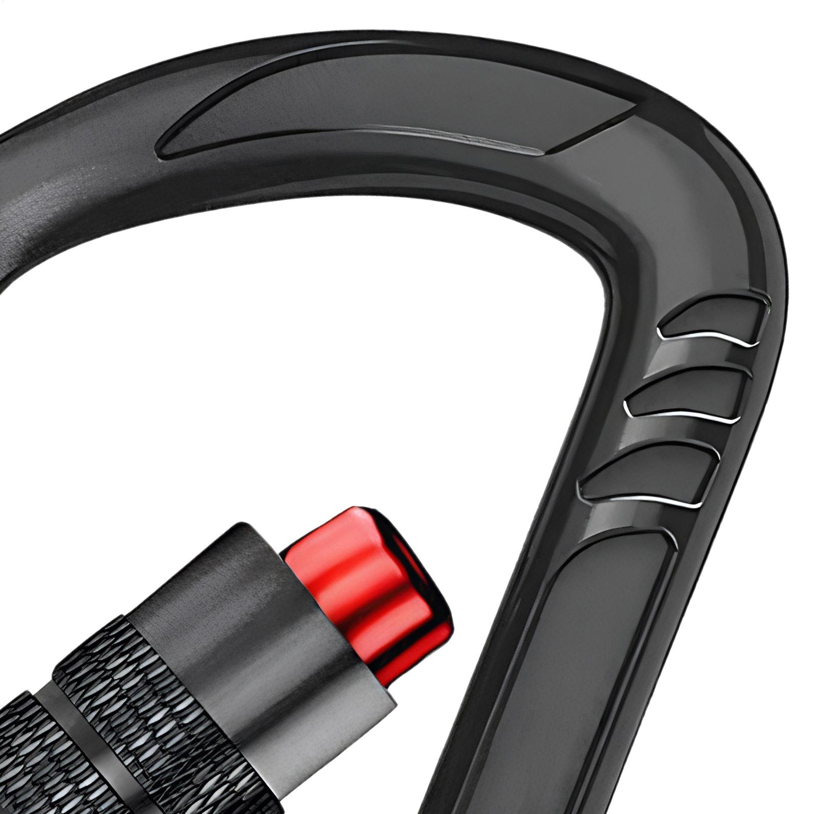 Mosquetón de seguridad de 12KN - Carabiners Aluminum 12Kn Heavy Duty reseña y precio