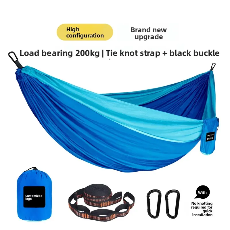 Hamaca de paracaídas de nailon - Double Hammock Portable Parachute Nylon reseña y precio