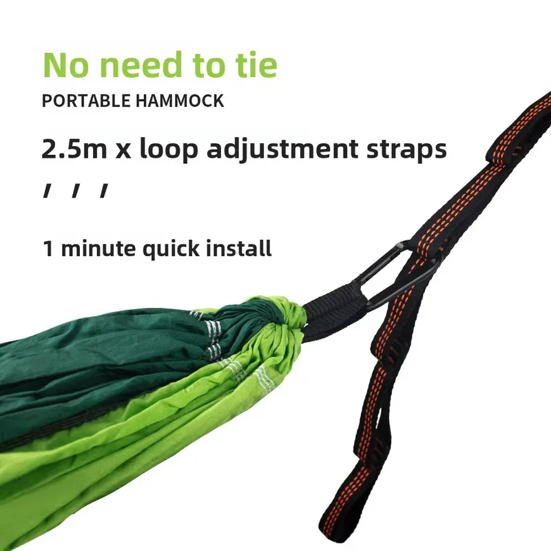 Hamaca de paracaídas de nailon - Double Hammock Portable Parachute Nylon reseña y precio