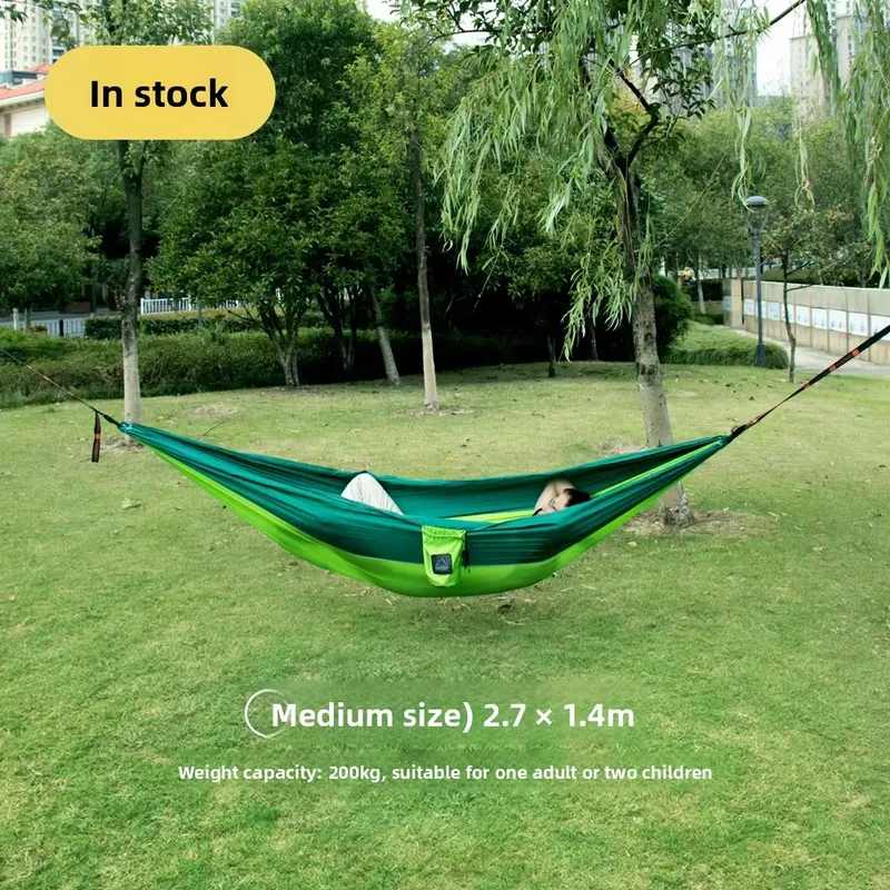Hamaca de paracaídas de nailon - Double Hammock Portable Parachute Nylon reseña y precio