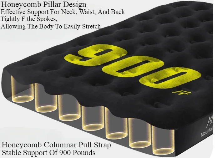 Colchón Inflable Interior MOUN - Camping Air Mattress Built In Pump reseña y precio