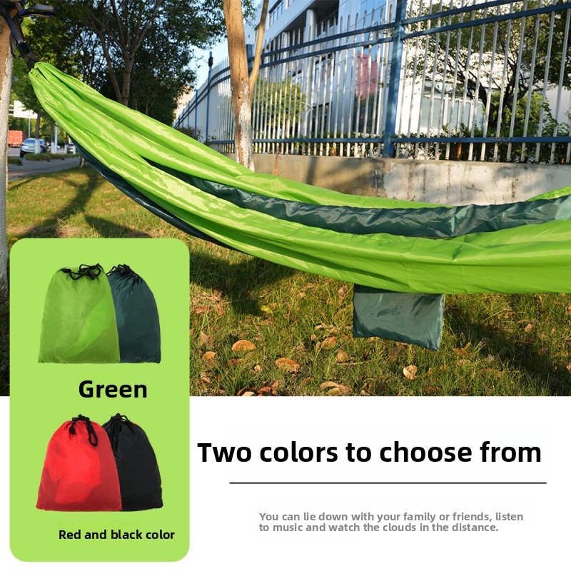 Hamaca Portátil para Acampar,  - Double Hammock Portable Parachute Nylon reseña y precio