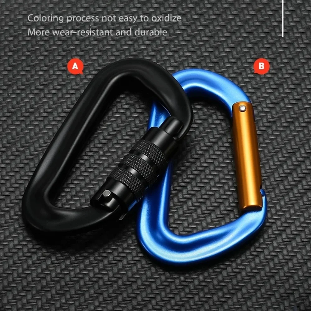 Mosquetón de Aleación de Alumi - Carabiners Aluminum 12Kn Heavy Duty reseña y precio