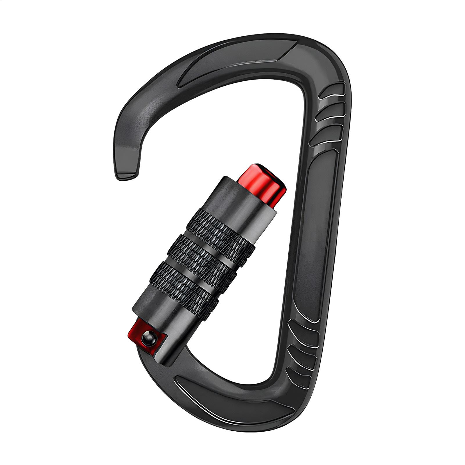 Clip de mosquetón de aleación  - Carabiners Aluminum 12Kn Heavy Duty reseña y precio