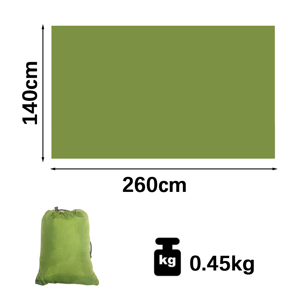 Hamaca de paracaídas portátil  - Double Hammock Portable Parachute Nylon reseña y precio