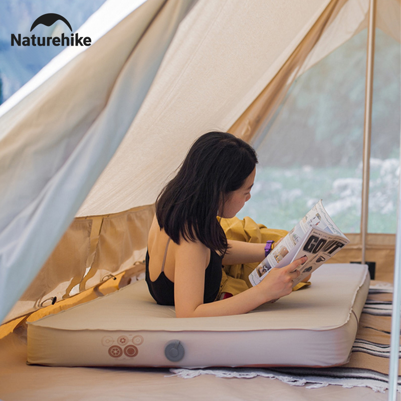 Colchón de aire Naturehike 202 - Camping Air Mattress Built In Pump reseña y precio