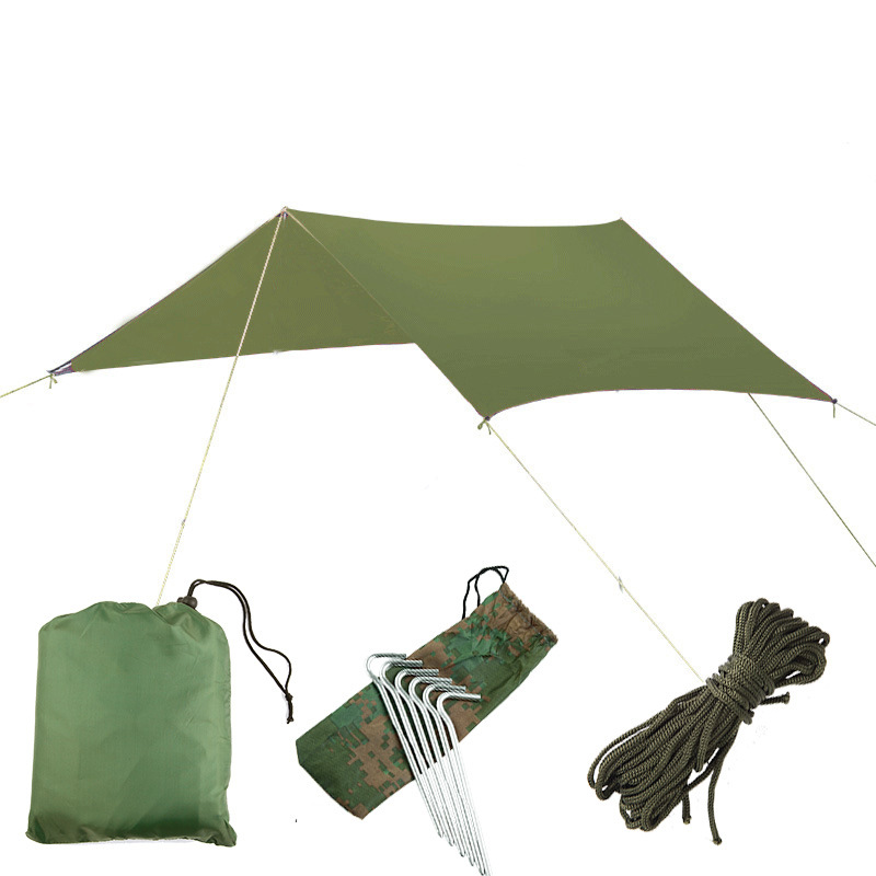 Toldo de 3x3m, lona impermeabl - Hammock Rain Fly Tarp Waterproof 3X3M reseña y precio