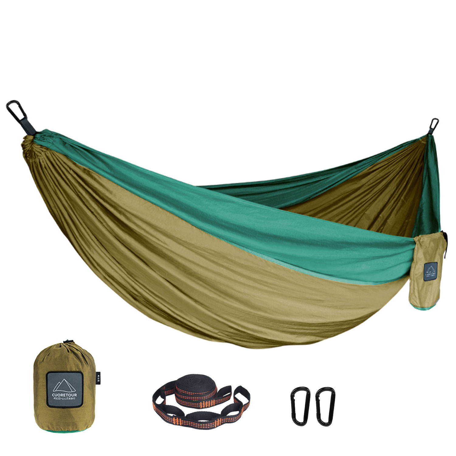 Hamaca portátil de nailon para - Double Hammock Portable Parachute Nylon reseña y precio