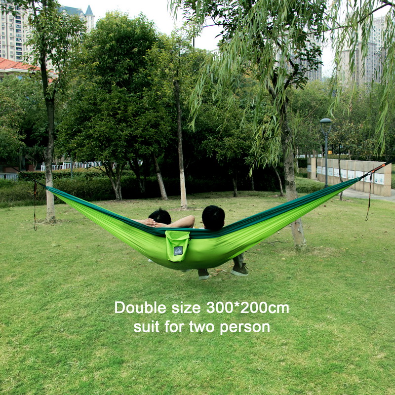 Hamaca portátil de nailon para - Double Hammock Portable Parachute Nylon reseña y precio