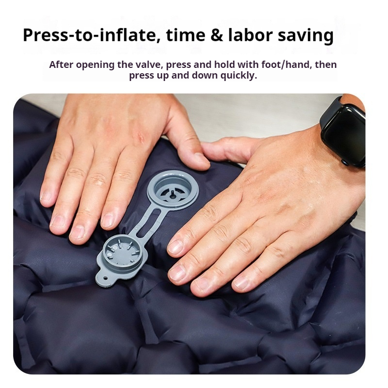 Colchoneta inflable para acamp - Inflatable Camping Sleeping Pad Pillow reseña y precio