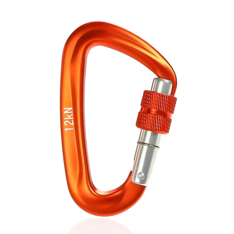 Mosquetón de aluminio de alta  - Carabiners Aluminum 12Kn Heavy Duty reseña y precio