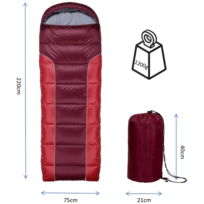 YTYIN Saco de dormir tipo momi - Sleeping Bag 4 Season Down Winter reseña y precio