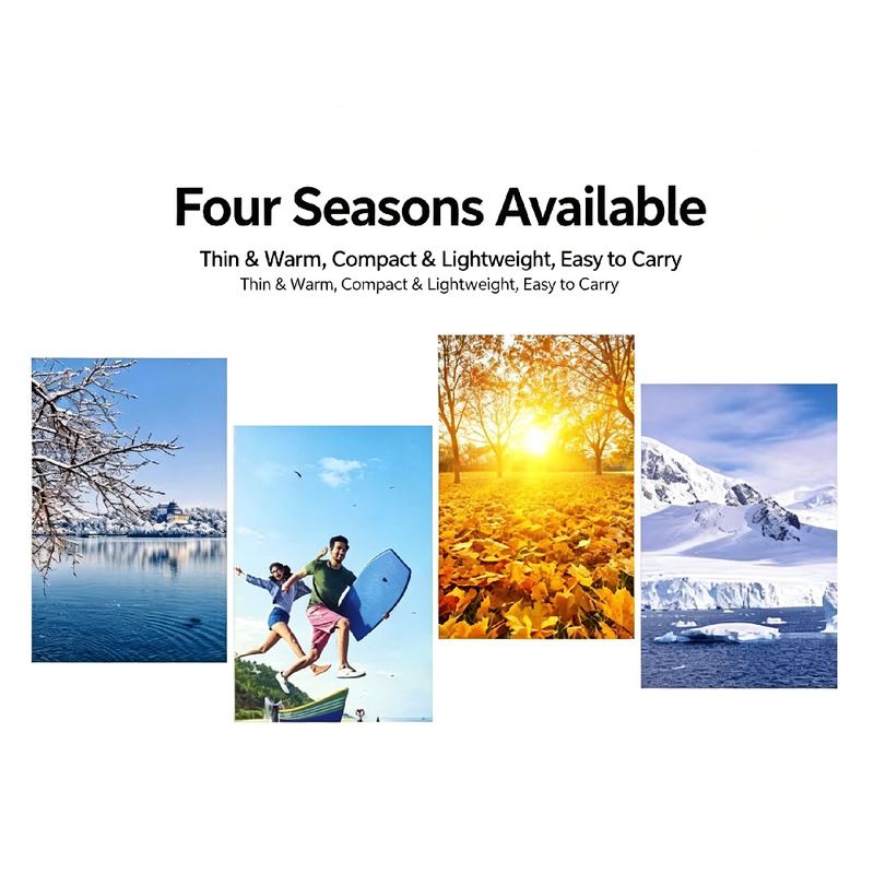 Saco de dormir de invierno par - Sleeping Bag 4 Season Down Winter reseña y precio