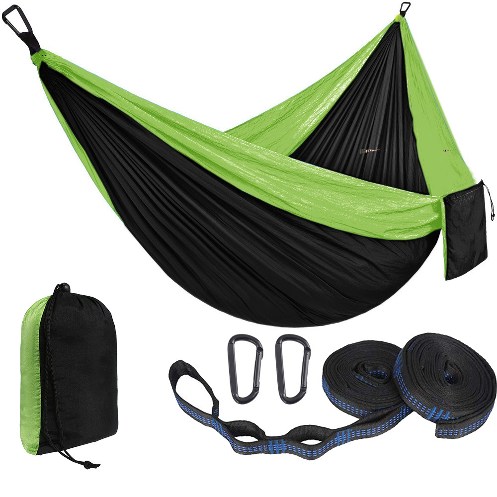Hamaca Colgante Individual/Dob - Double Hammock Portable Parachute Nylon reseña y precio