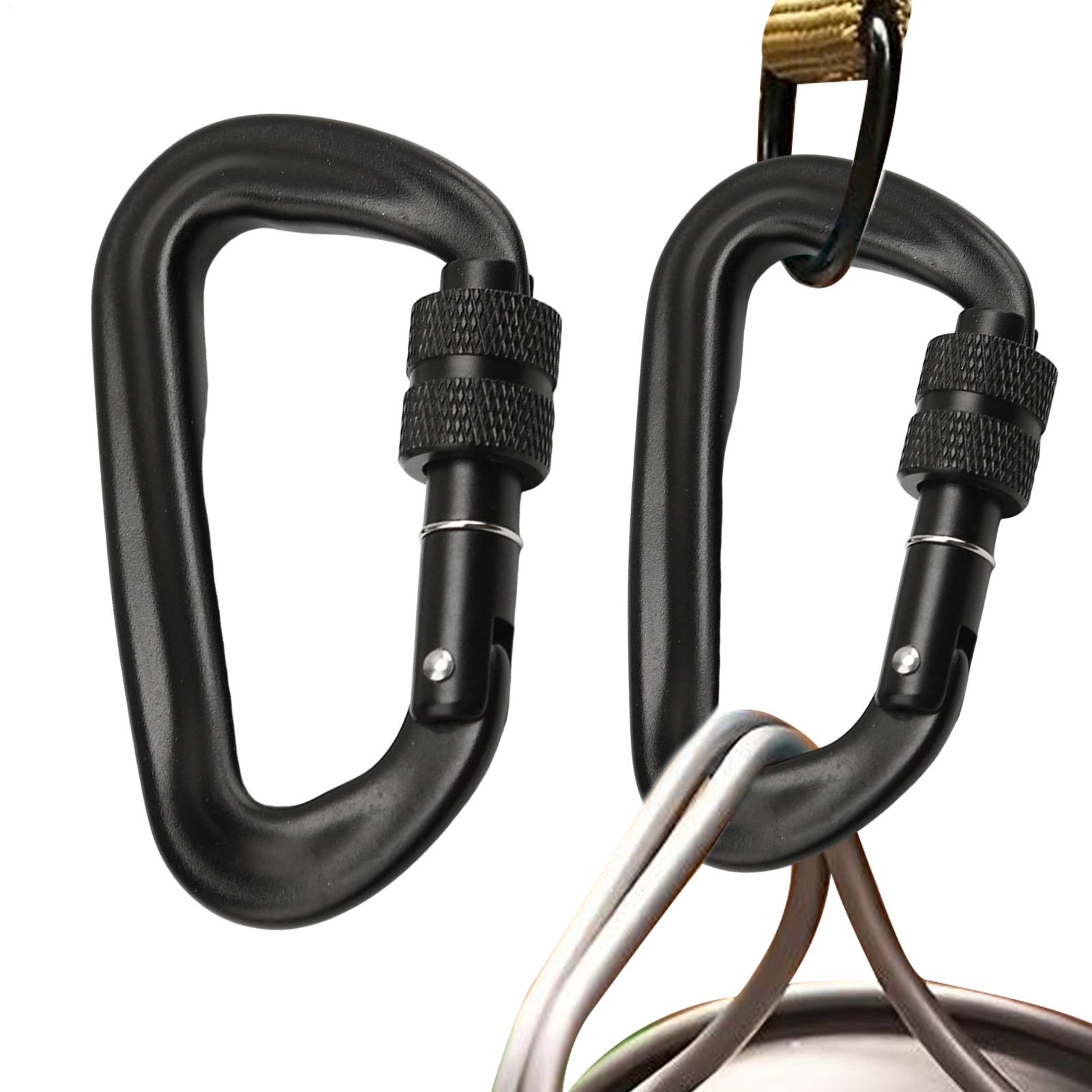 Mosquetones de Aluminio de Alt - Carabiners Aluminum 12Kn Heavy Duty reseña y precio