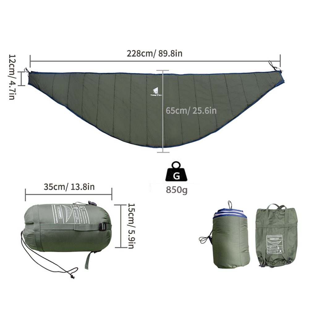 Colcha de hamaca portátil para - Underquilt For Camping Hammock Cold Weather reseña y precio