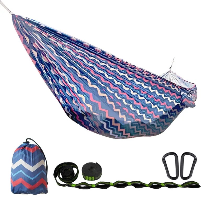 Hamaca de Camping con Diseño d - Double Hammock Portable Parachute Nylon reseña y precio