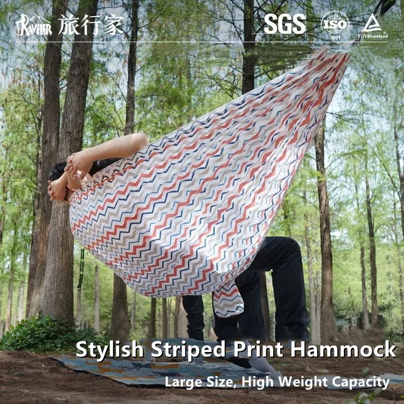 Hamaca de Camping con Diseño d - Double Hammock Portable Parachute Nylon reseña y precio