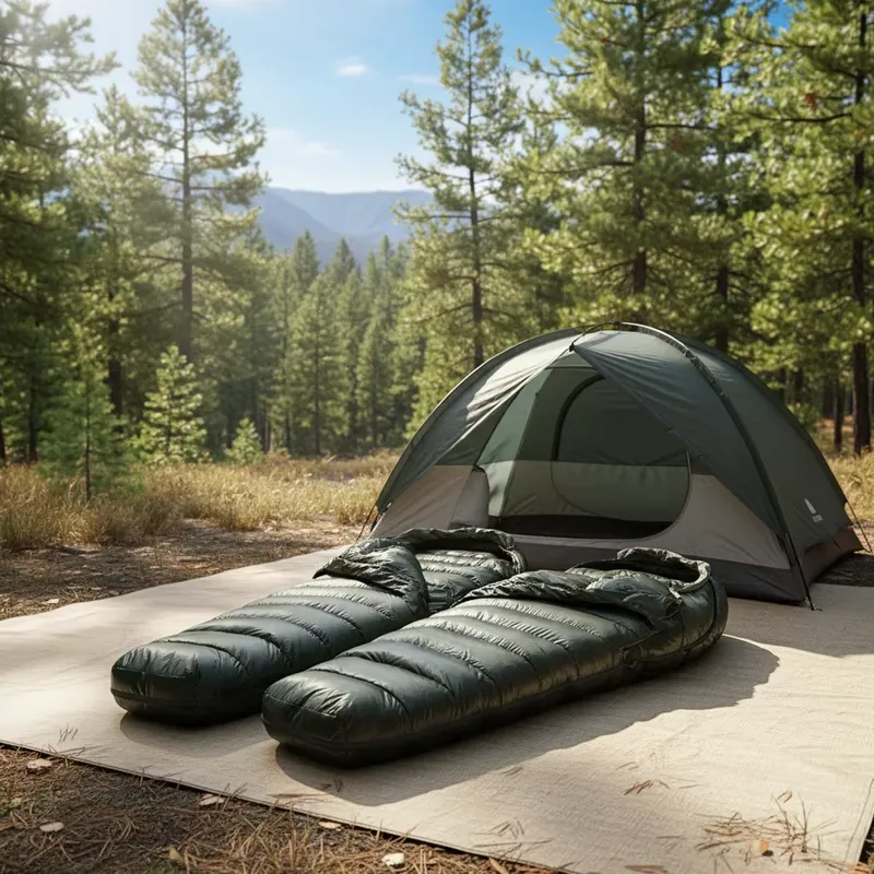 Saco de Dormir Tipo Momia Ultr - Sleeping Bag 4 Season Down Winter reseña y precio