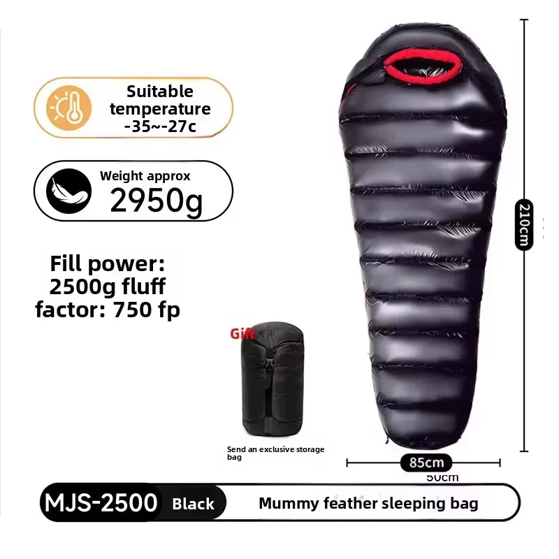Saco de Dormir Tipo Momia Ultr - Sleeping Bag 4 Season Down Winter reseña y precio
