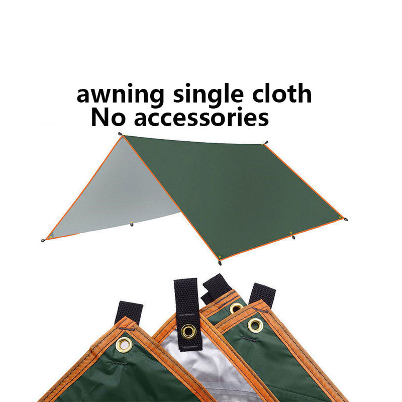 Toldo de lona impermeable de 4 - Hammock Rain Fly Tarp Waterproof 3X3M reseña y precio