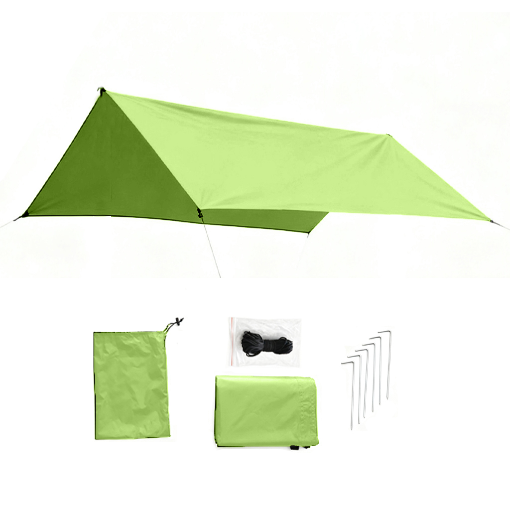 Lona de camping de 3x3 m, told - Hammock Rain Fly Tarp Waterproof 3X3M reseña y precio