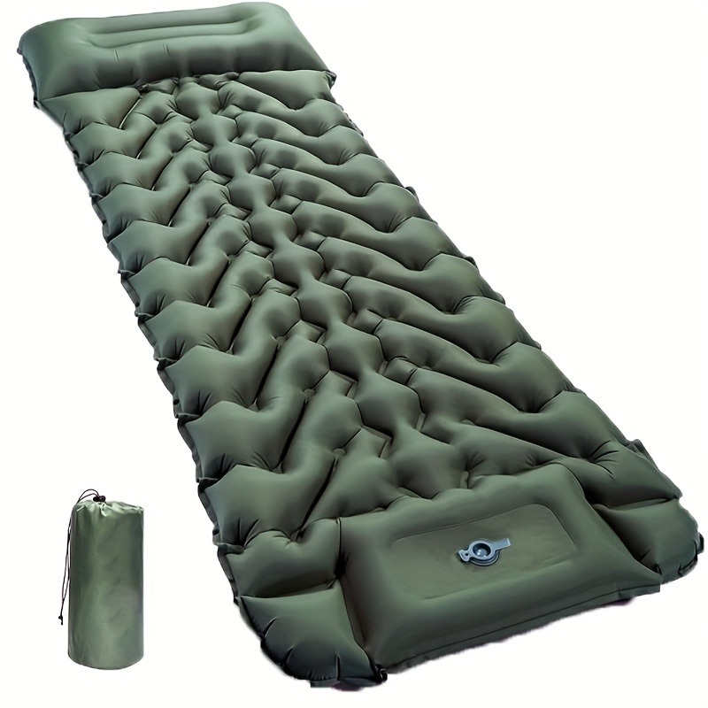 Colchoneta Inflable Resistente - Inflatable Camping Sleeping Pad Pillow reseña y precio