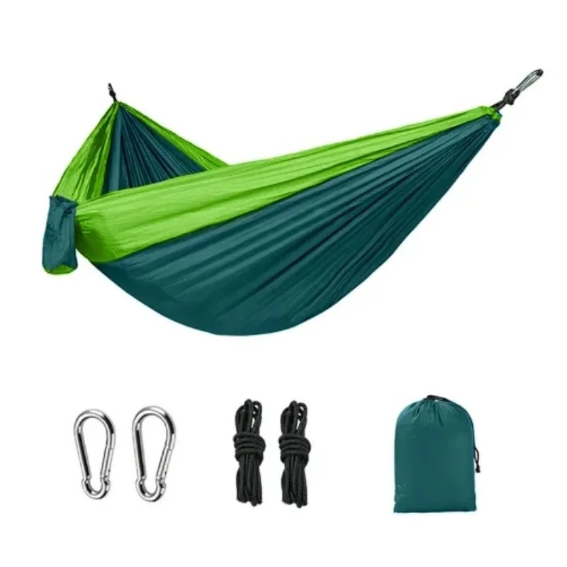Hamaca de tela de paracaídas r - Double Hammock Portable Parachute Nylon reseña y precio