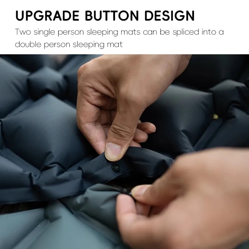 Colchones inflables para acamp - Inflatable Camping Sleeping Pad Pillow reseña y precio