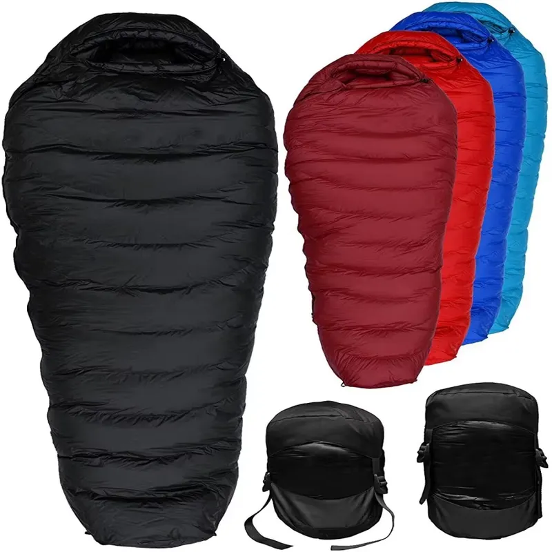 Saco de dormir ultraligero, hi - Sleeping Bag 4 Season Down Winter reseña y precio