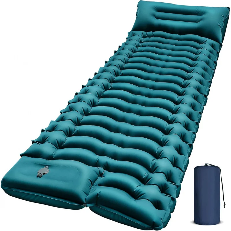 Colchonetas Inflables para Dor - Inflatable Camping Sleeping Pad Pillow reseña y precio
