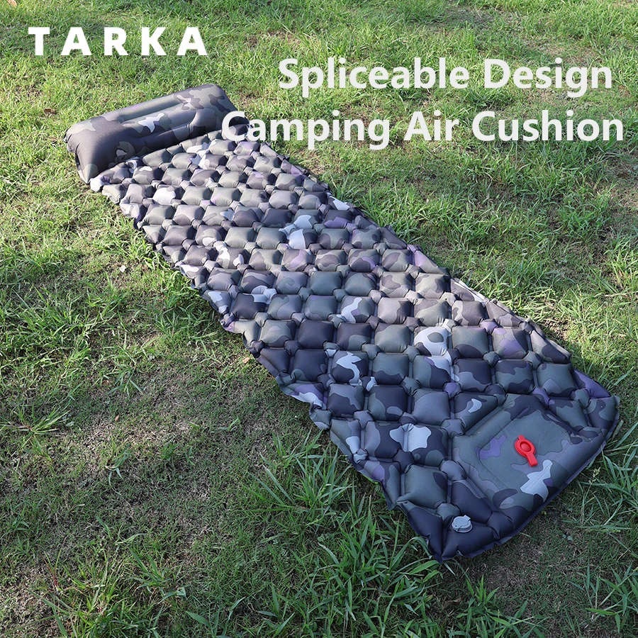 TARKA 1 Uds colchón inflable p - Camping Air Mattress Built In Pump reseña y precio
