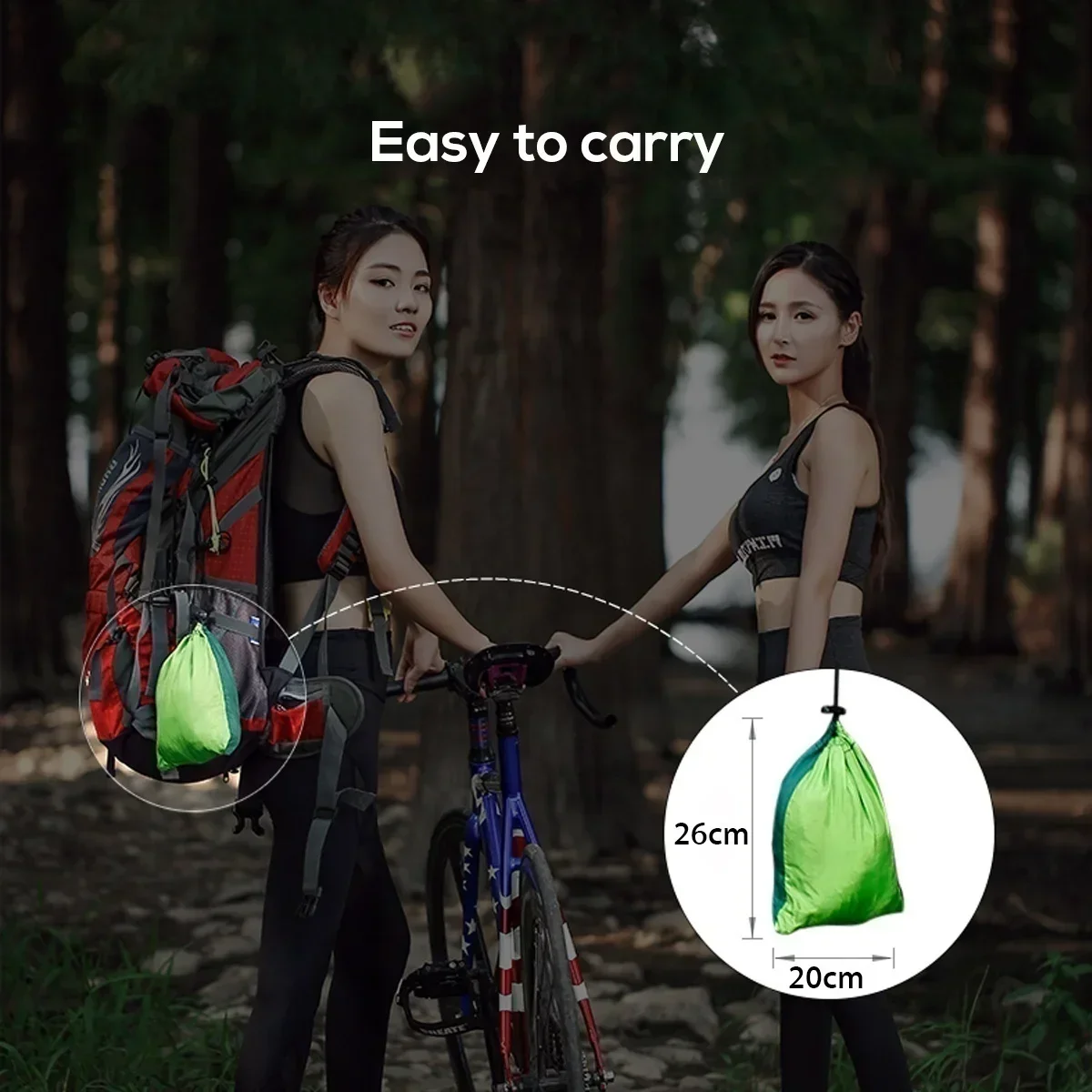 Hamaca con Mosquitera Doble Ul - Double Hammock Portable Parachute Nylon reseña y precio