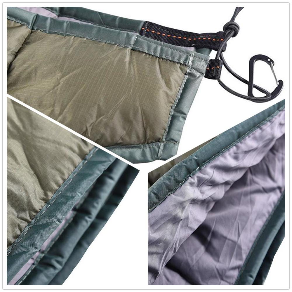 Saco de dormir cálido para ext - Underquilt For Camping Hammock Cold Weather reseña y precio