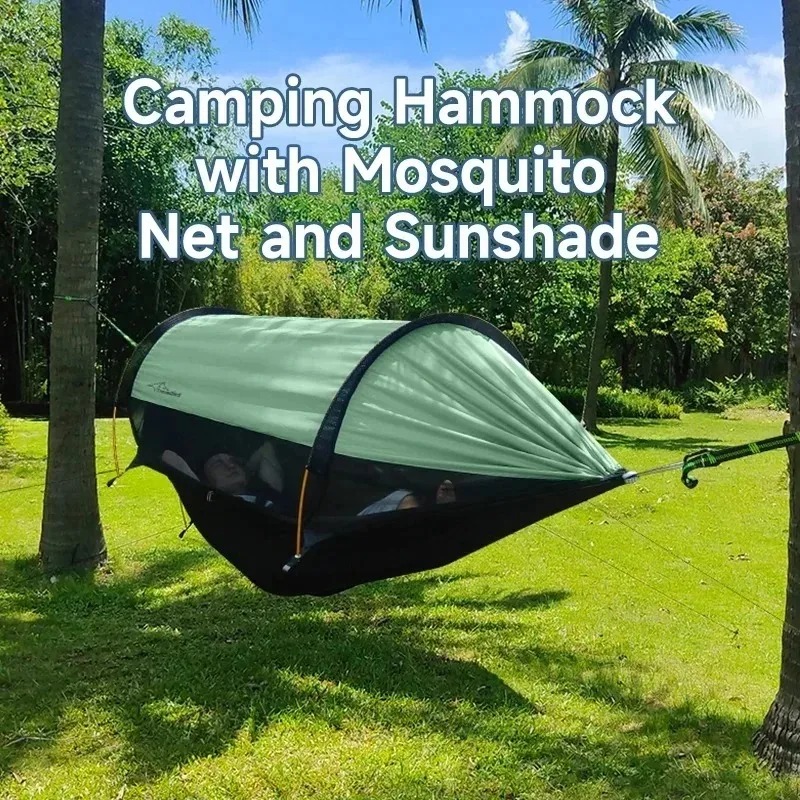 Hamaca de Camping al Aire Libr - Camping Hammock With Mosquito Net Rainfly reseña y precio