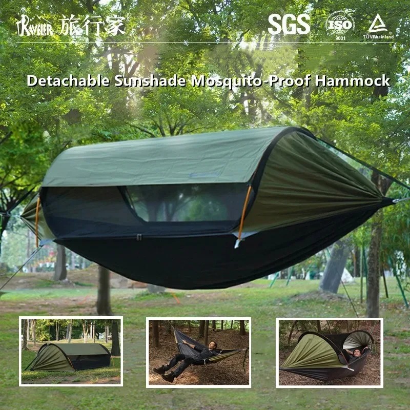 Hamaca de Camping al Aire Libr - Camping Hammock With Mosquito Net Rainfly reseña y precio